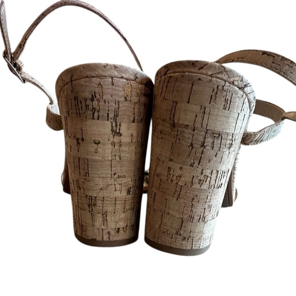 NEW BP Lula Slingback Block Heel Sandal in Cork - Size 10M - Picture 8 of 10